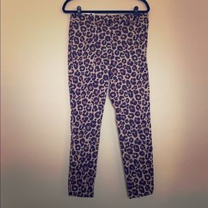H&M Leopard Slack Ankle Length